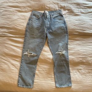 Never Worn Agolde Riley Jeans